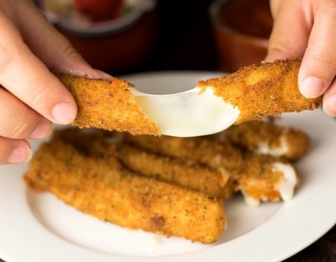 Prepara Fingers De Queso O Mozzarella Sticks, El Snack Ideal delicias