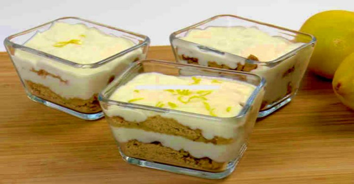 Receta Postre De Limón Con Galletas María En Tan Sólo 5 Minutos Delicias Tv Blog