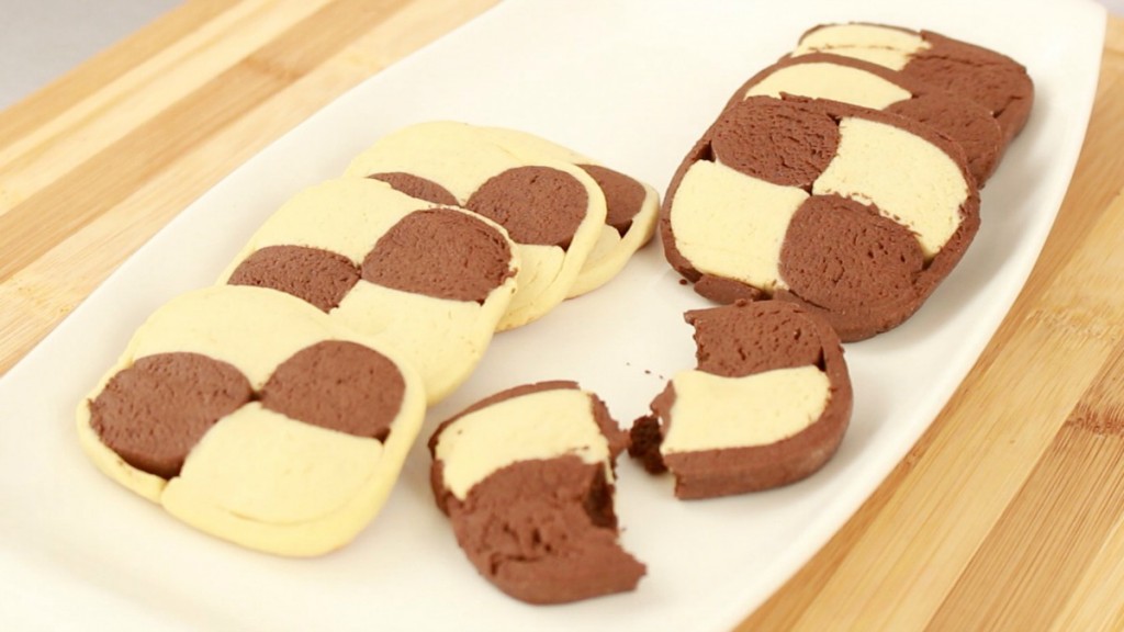 Galletas Bicolor Caseras delicias.tv Galletas Bicolor Caseras delicias.tv