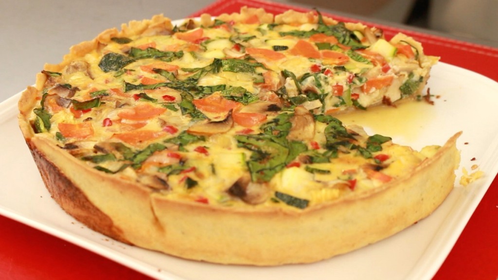 Quiche de verduras delicias.tv