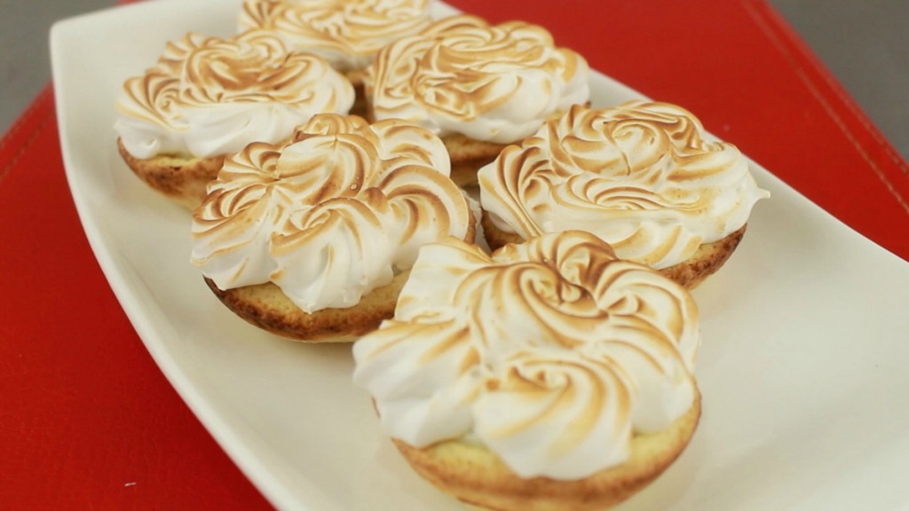 Mini pie de limón delicias.tv